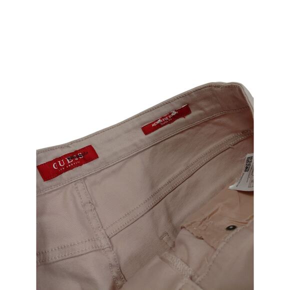 GUESS MEN SCOTCH FIT MEDIUM RISE STRETCH SKINNY JEAN - FADED PINK COLOR SIZE 32 - Picture 5 of 9